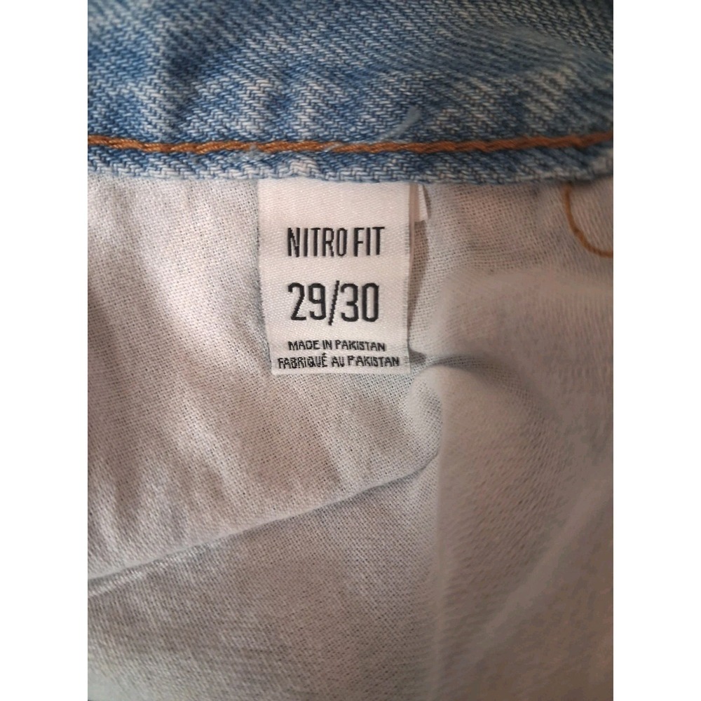 Urban Outfitters BDG Nitro Fit Jeans Mens Size 29/30 Wide Leg Baggy Fit Cotton - Picture 8 of 9